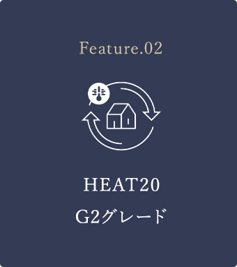 Feature.02 HEAT20G2グレード