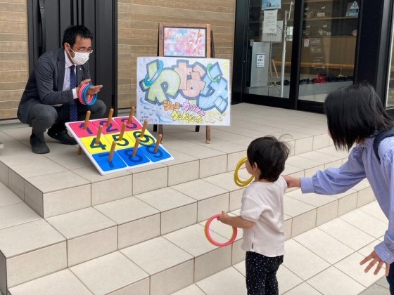 GWイベントと輪投げ♪