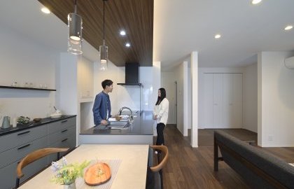掛川市上西郷モデルハウス上棟