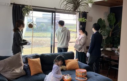 4月7日　オーナー様邸ご見学ツアー開催しました！