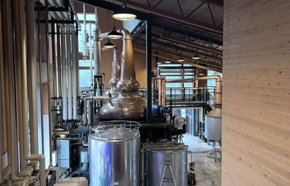 ウイスキー蒸留所見学