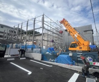 『犬と酒』の自宅建設中🍶🐾