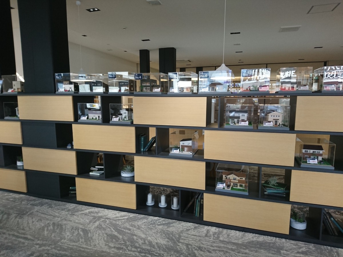 志太ショールームの模型展示