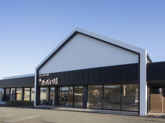 はっぴいハウスのショールームに飾られている模型展示