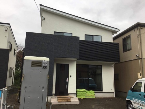 新モデルハウス!完成間近