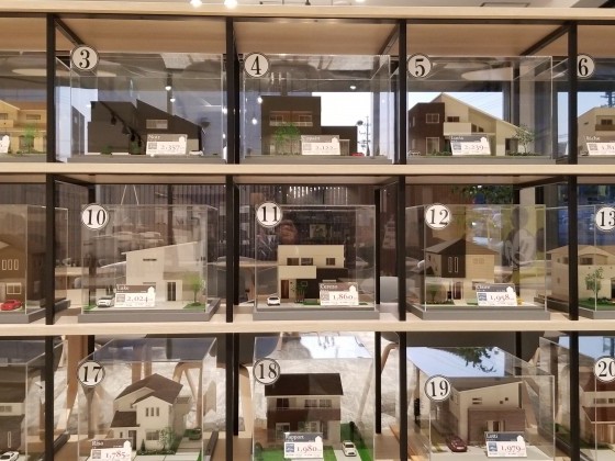 ショールーム　模型コーナーのご紹介