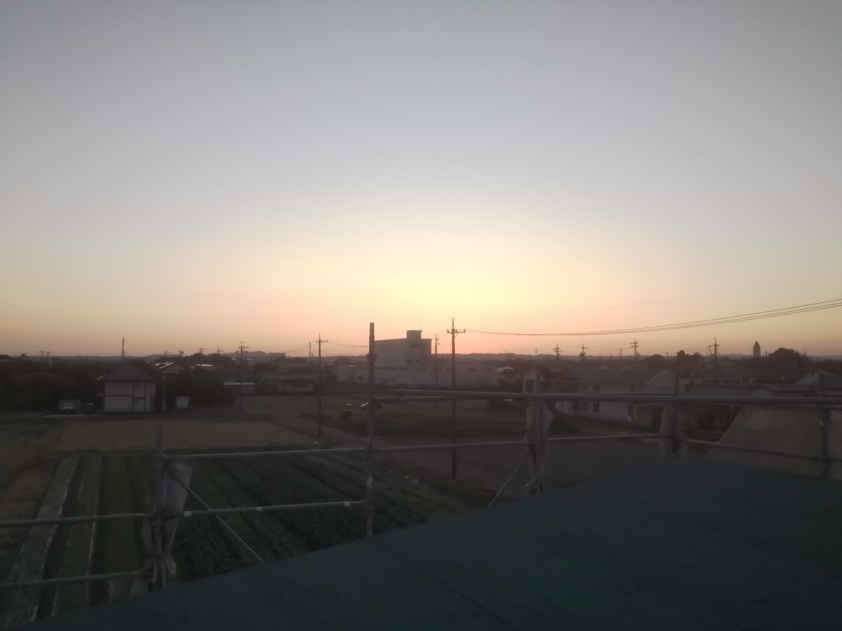 上棟 IN旧大井川