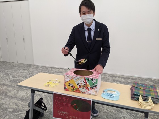 はっぴいバレンタインin志太ショールーム💛