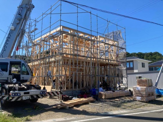 O様邸　上棟