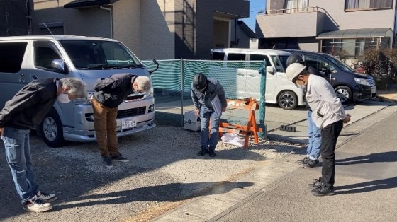 現場パトロールの実施！