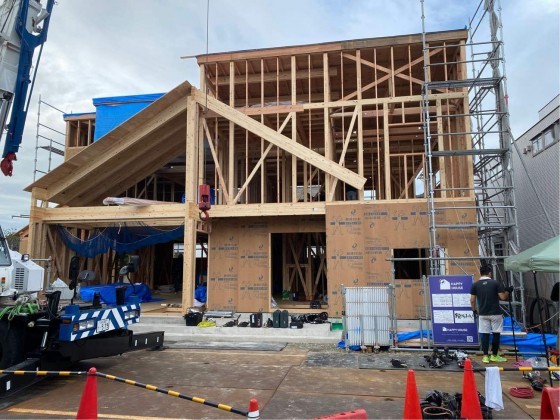 掛川住宅公園完成間近！！