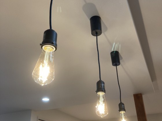 おしゃれな！キッチン照明