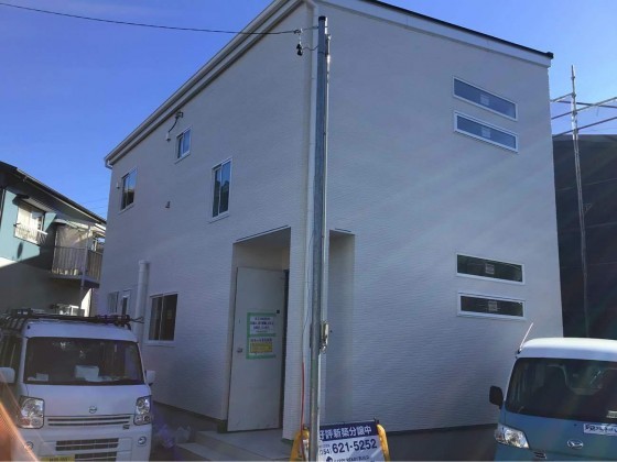 下川原モデルハウス完成間近！！