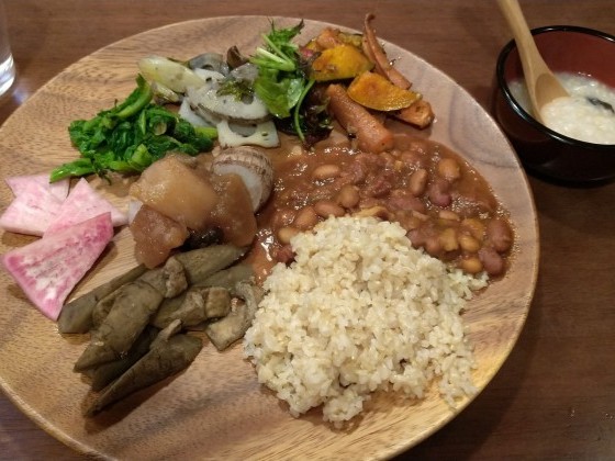 身体に嬉しい野菜たっぷりランチ