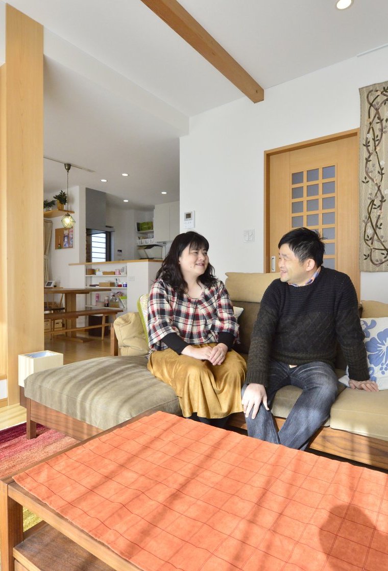 動線にこだわった、工夫がいっぱいの快適なお家