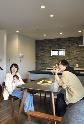 家族もペットものびのび暮らせる家事ラクなお家