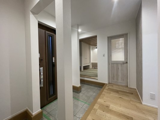 心地良い開放感と癒しの和空間が共存する家事ラクな家