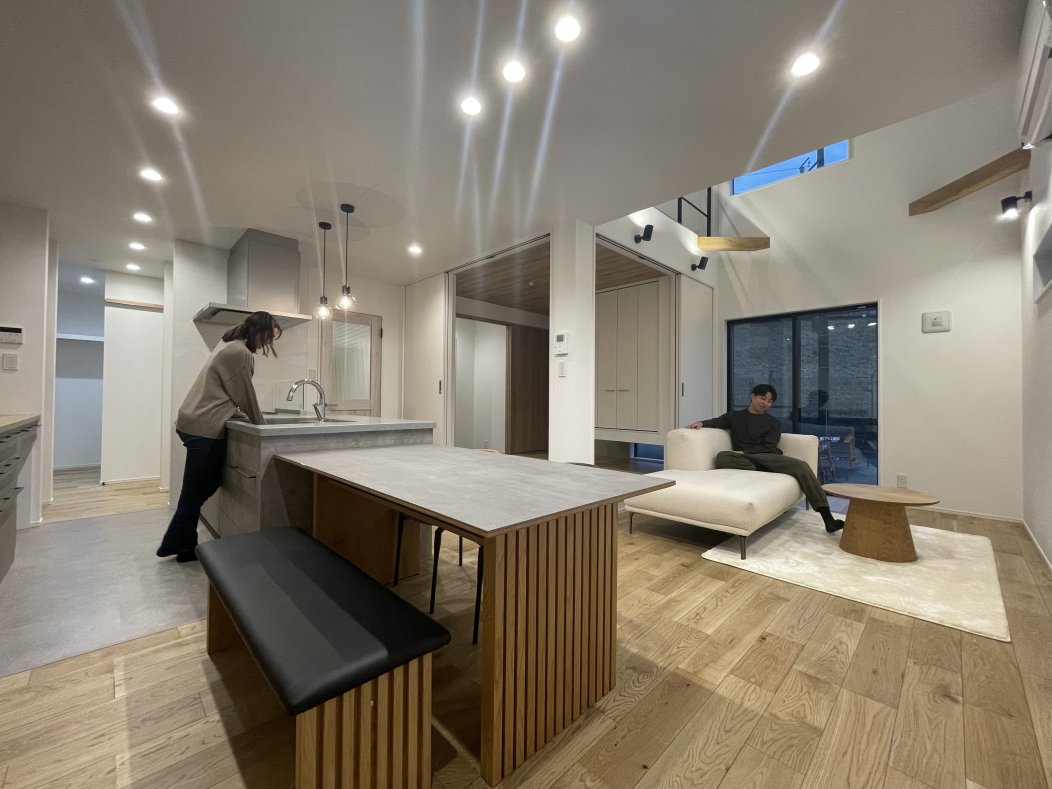 心地良い開放感と癒しの和空間が共存する家事ラクな家