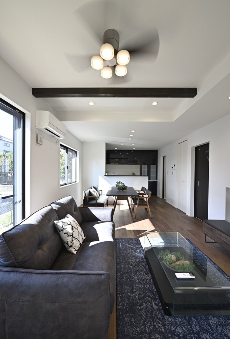 サンルームのある家事のしやすさを考えたお家