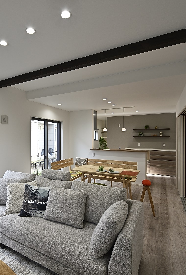 シンプル&心地良さが魅力のお家