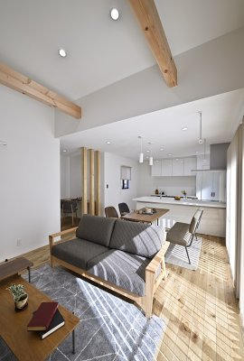 20代が建てたデザインと機能性を兼ね備えた平屋のお家