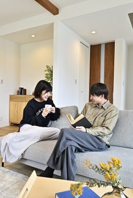 共働き夫婦が家事を楽に出来て ますます幸せになるお家