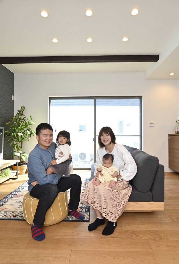 笑顔咲くkids目線なお家