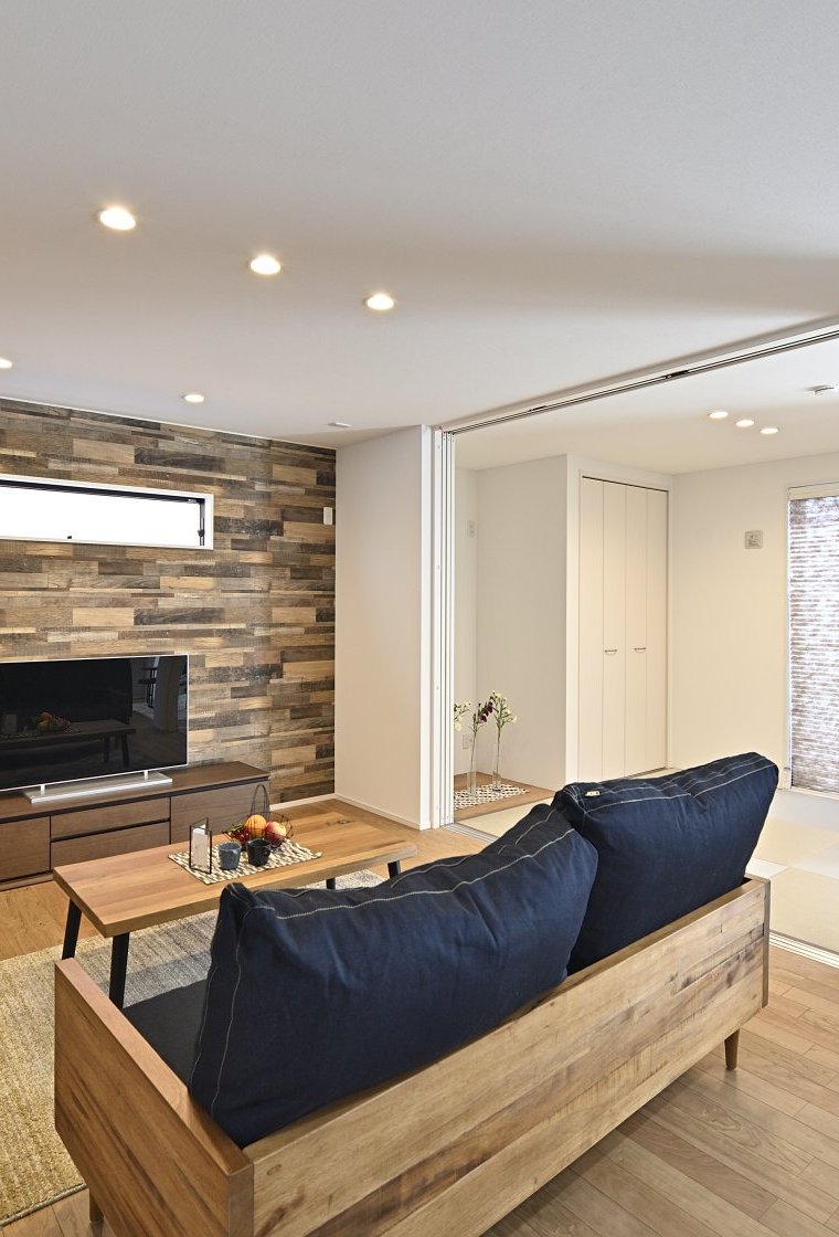 ほぼ平屋の暮らしやすいおうち