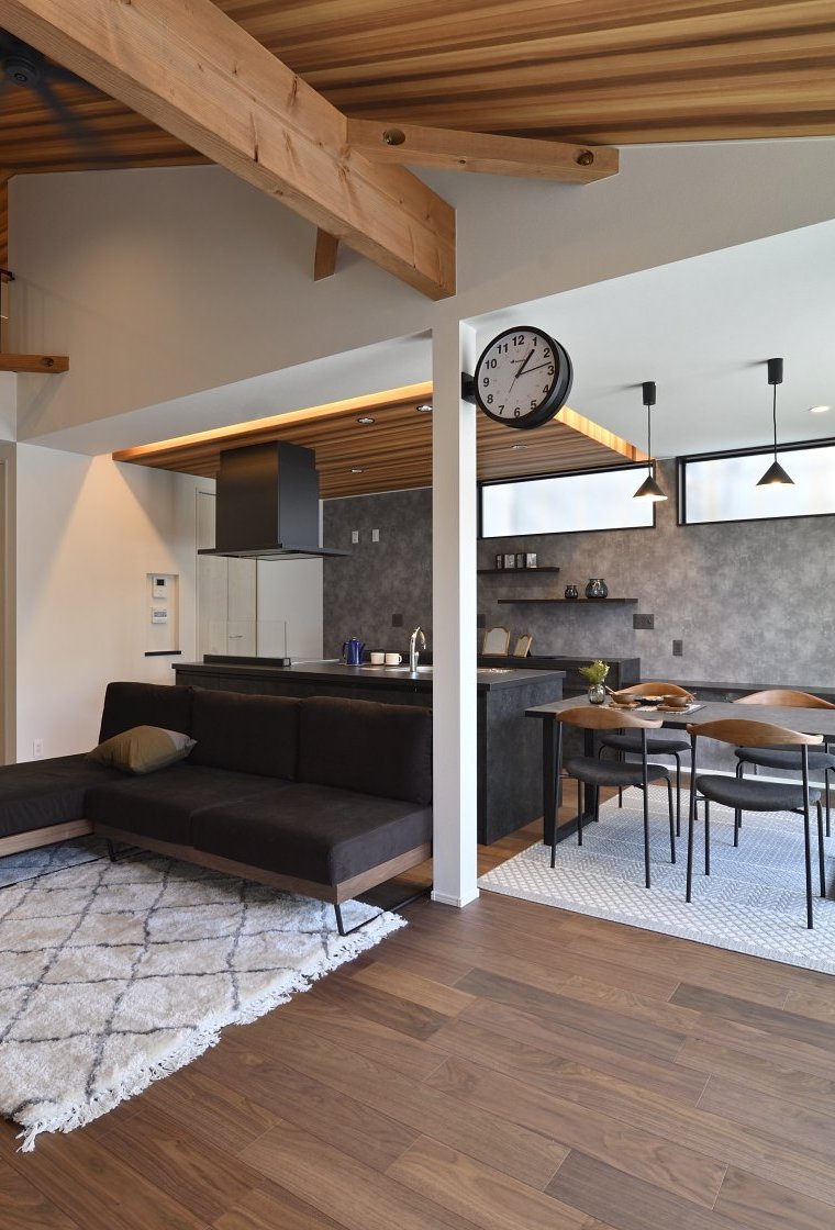 開放感抜群な大人の平屋