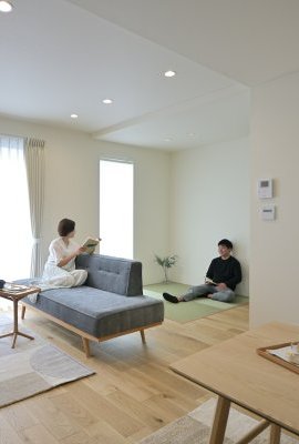 家事動線が充実した北欧カジュアルのおうち