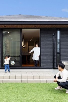 夢とこだわりがたくさん詰まった、 北欧テイストの開放感あふれる平屋