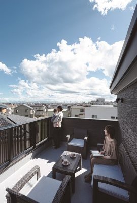 プライベートスカイがある家事ラクな暮らし