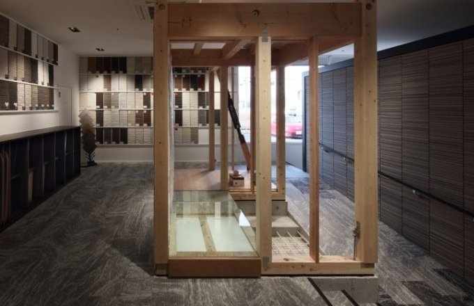 構造模型 体感コーナー