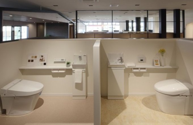 トイレ空間体験コーナー