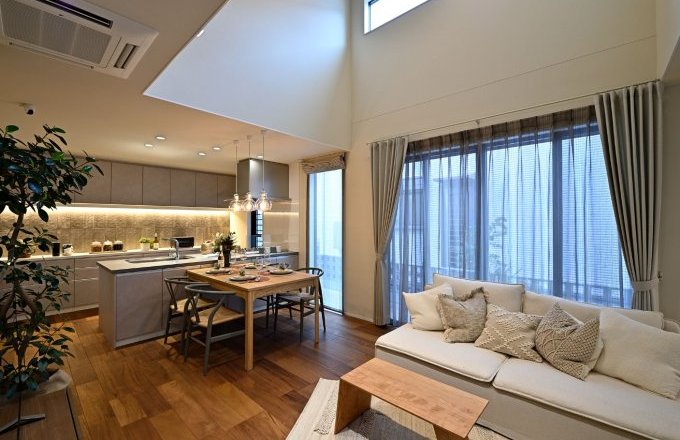 開放感抜群のLDK