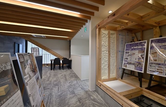 断熱・構造体感コーナー