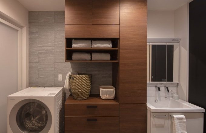 使い勝手の良い水回りスペース