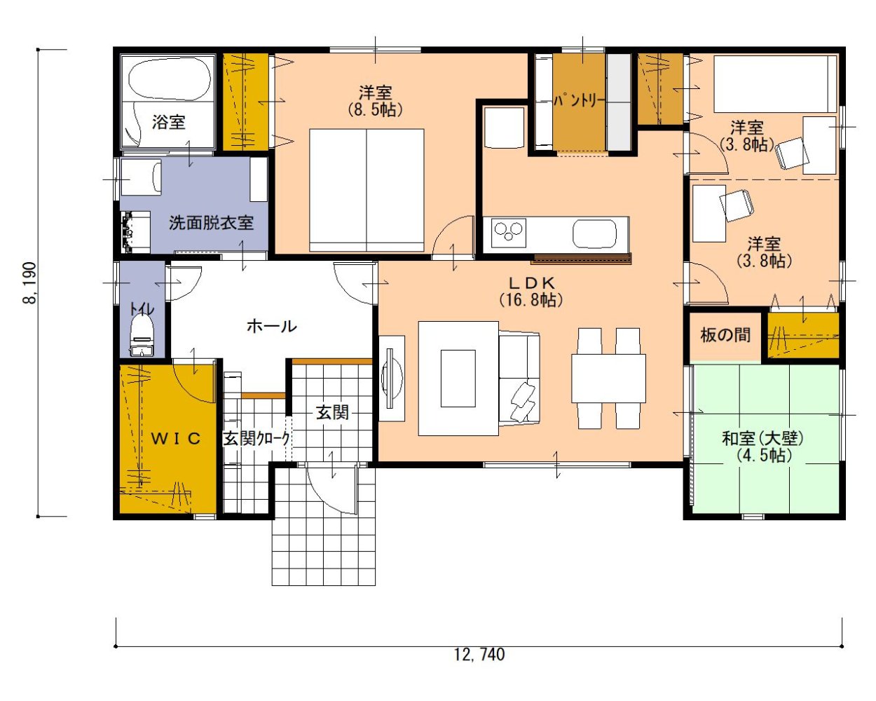 平屋だからこその安心とやすらぎ