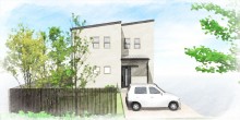 吹き抜けがある解放感あるお家