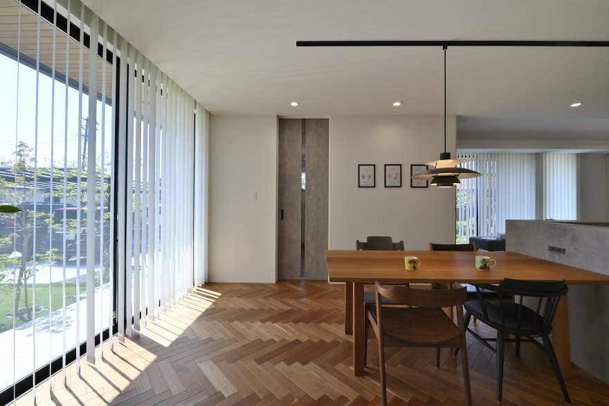 ワンフロアだから実現できる効率的に家事をこなしやすい生活動線