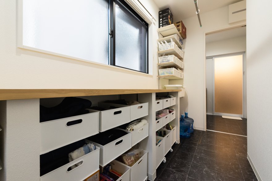 子育て家族にやさしい収納たっぷりのお家