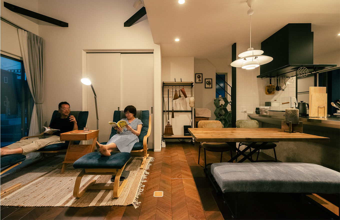 二人の好きが詰まった「北欧スタイル」