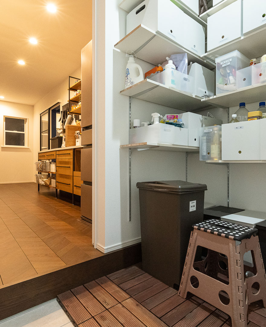 ライフスタイルに合わせた生活動線