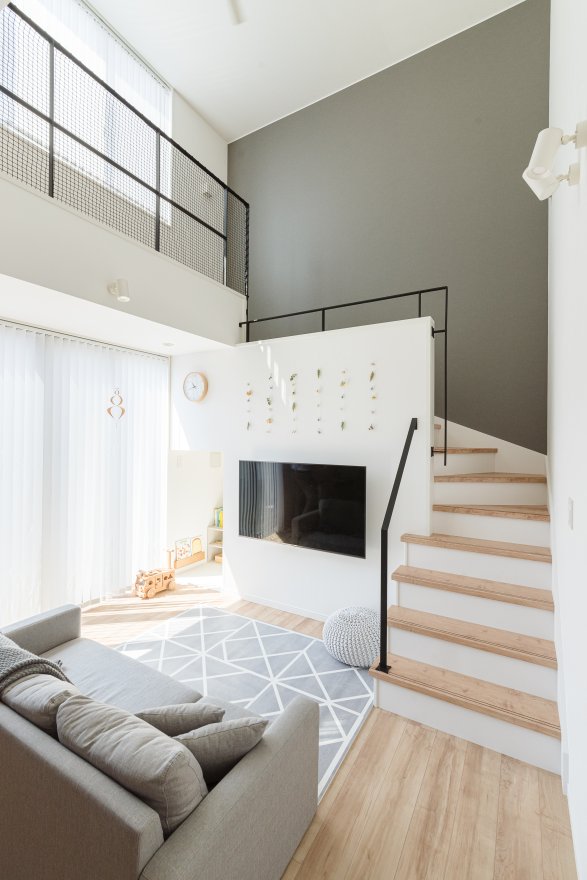 開放感があり、風通しがよい