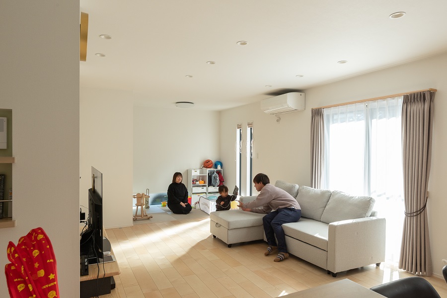 ランドリールームがある暮らし